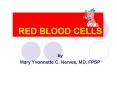 RED BLOOD CELLS PowerPoint PPT Presentation