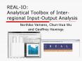 REAL-IO: Analytical Toolbox of Inter-regional Input-Output Analysis PowerPoint PPT Presentation