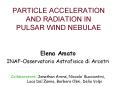 PARTICLE ACCELERATION AND RADIATION IN PULSAR WIND NEBULAE PowerPoint PPT Presentation