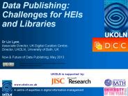 VALA2012 Lyon Keynote