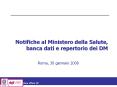 Notifiche al Ministero della Salute,  banca dati e repertorio dei DM PowerPoint PPT Presentation