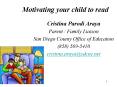 Motivating your child to read PowerPoint PPT Presentation