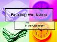Reading Workshop PowerPoint PPT Presentation