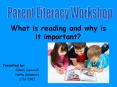 What is reading and why is it important? PowerPoint PPT Presentation
