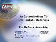 An Introduction To          Real Estate Referrals PowerPoint PPT Presentation