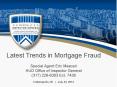 Latest Trends in Mortgage Fraud