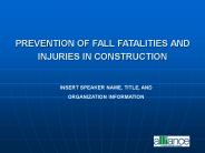 Designing forConstruction Site Safety- 2 to 4 hour