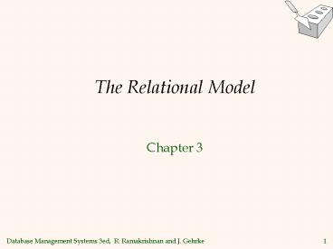 The Relational Model
