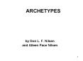 ARCHETYPES PowerPoint PPT Presentation