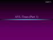AVL-Trees (Part 1)