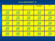 Blood JEOPARDY!! ?