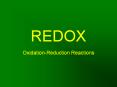 REDOX PowerPoint PPT Presentation