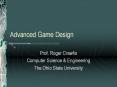 Advanced Game Design PowerPoint PPT Presentation