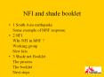NFI and shade booklet PowerPoint PPT Presentation