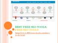 Best Free SEO Tools, Free SEO Tools, SEO Free Tools PowerPoint PPT Presentation