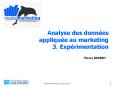 Analyse des donn PowerPoint PPT Presentation