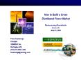 How to Build a Green Distributed Power Market Restructuring Roundtable Boston, MA June 21, 2002 PowerPoint PPT Presentation
