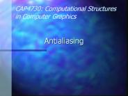 Antialiasing