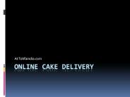 Birthday cake delivery