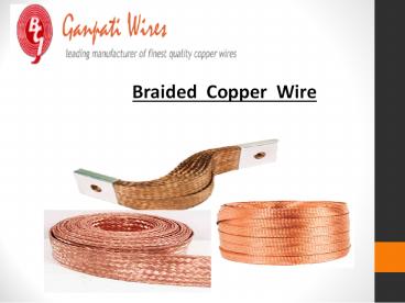 Braided  Copper  Wire