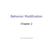 Behavior Modification