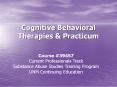 Cognitive Behavioral Therapies PowerPoint PPT Presentation