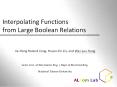 Interpolating Functions from Large Boolean Relations PowerPoint PPT Presentation