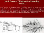 Jacob Gonce of Oklahoma is a Promising Student (1)