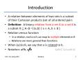 A relation between elements of two sets is a subset of their Cartesian products (set of all ordered pairs PowerPoint PPT Presentation