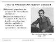 Today in Astronomy 102: relativity, continued PowerPoint PPT Presentation