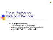 Hogan Residence Bathroom Remodel