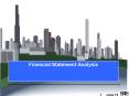Financial Statement Analysis PowerPoint PPT Presentation