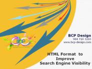 HTML Format to Improve Search Engine Visibility.