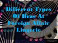 Different Types of Bra at Foreign Affair Lingerie PowerPoint PPT Presentation
