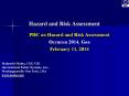PDC on Hazard and Risk Assessment By Maharshi Mehta, ISS PowerPoint PPT Presentation