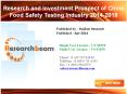 China Food Safety Testing Industry, Market Size, Analysis, Share, Research, Growth, Trends, Forecast 2014-2018 PowerPoint PPT Presentation