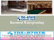 Basement waterproofing