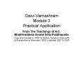 Daivi-Varnashram Module 3 Practical Application PowerPoint PPT Presentation