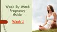 Week 1 - Week By Week Pregnancy PowerPoint PPT Presentation