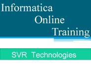 Informatica Online Training by svr 1