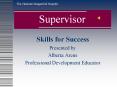 Supervisor PowerPoint PPT Presentation