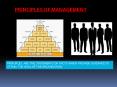 PRINCIPLES  OF MANAGEMENT PowerPoint PPT Presentation