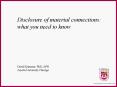 Disclosure of material connections: what you need to know PowerPoint PPT Presentation