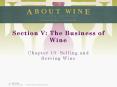 Section V: The Business of Wine PowerPoint PPT Presentation
