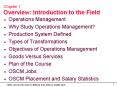 Chapter 1 Overview: Introduction to the Field PowerPoint PPT Presentation