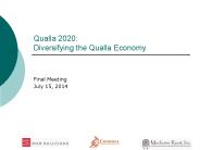Qualla 2020: Diversifying the Qualla Economy