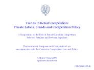 Trends in Retail Competition: