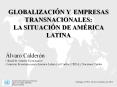 Foreign Direct Investment and Corporate Strategies in South America: developmental implications of the missing elements PowerPoint PPT Presentation