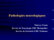 Pathologies neurologiques