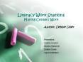 Literacy Work Stations Making Centers Work PowerPoint PPT Presentation